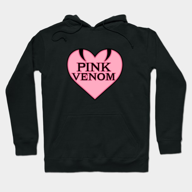 Pink Venom Hoodie by skeletonvenus